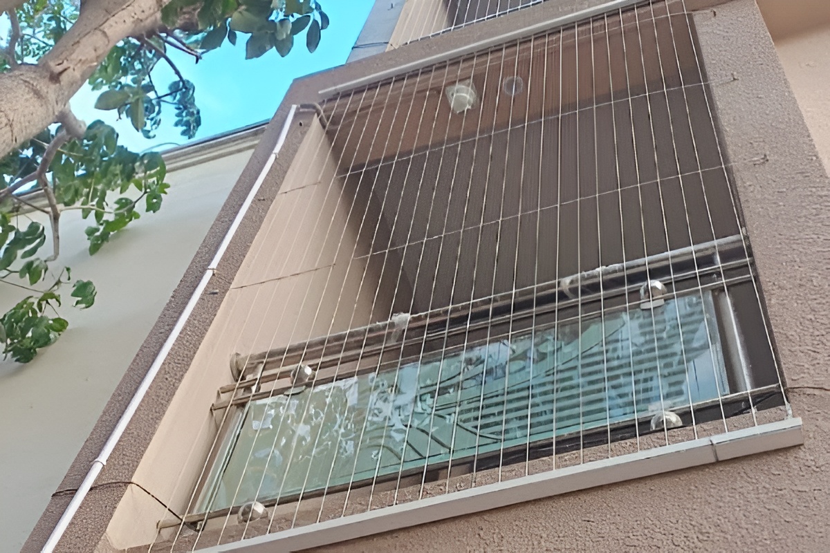Invisible Grill for Balcony